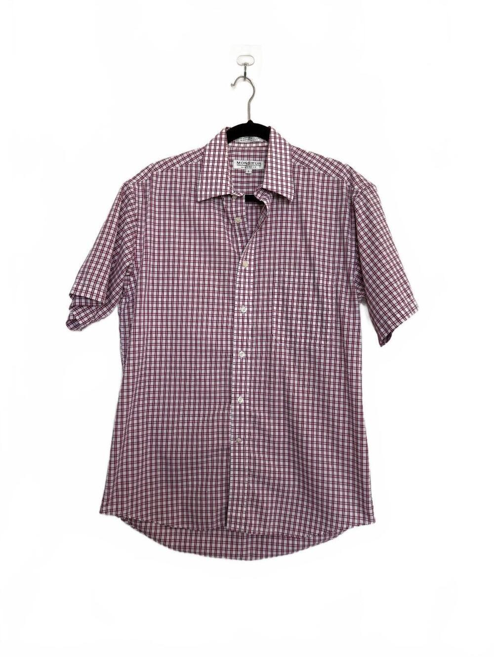 Givenchy Monsieur Men's Short Sleeve Button-Up Shirt